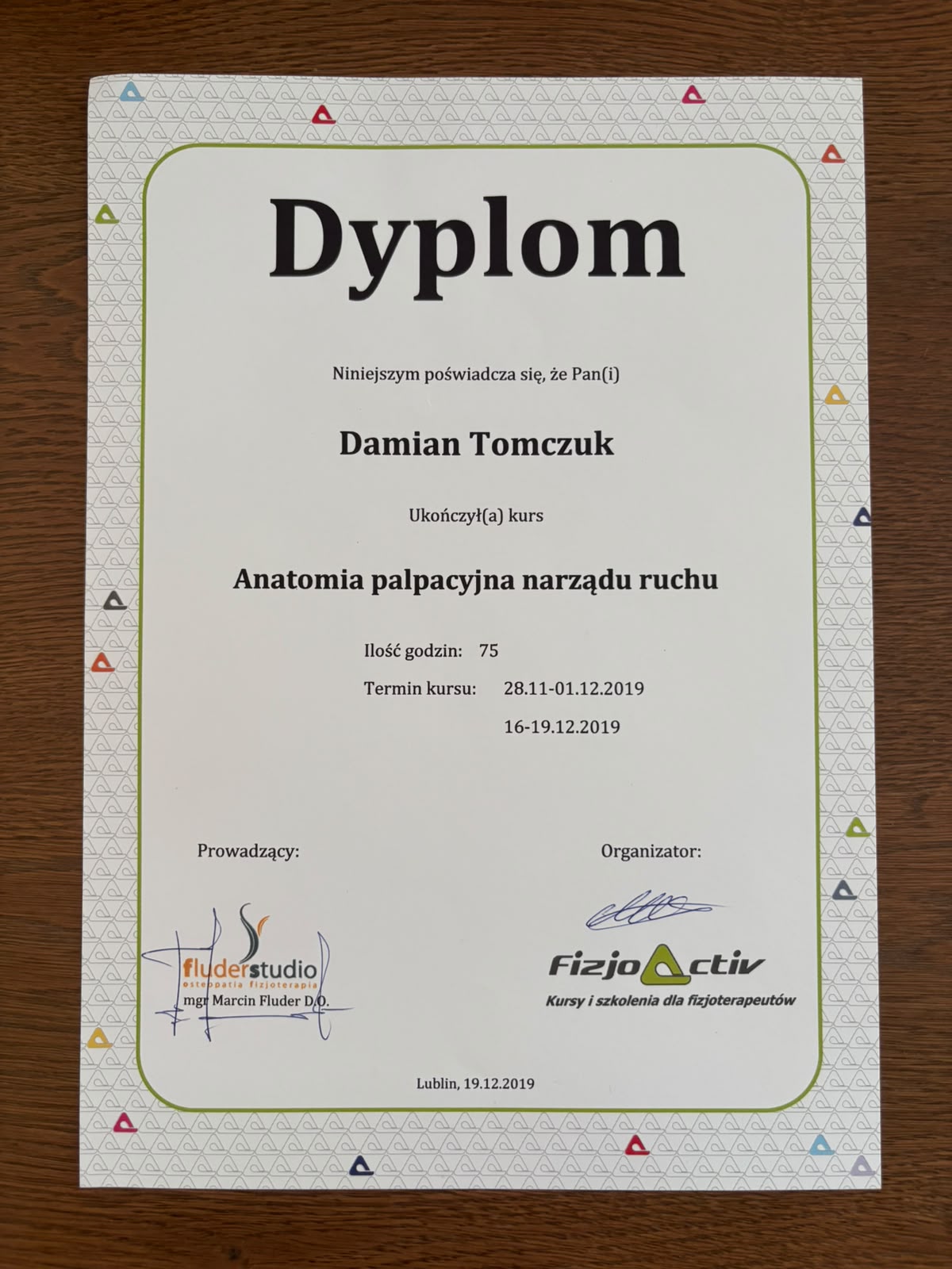 Anatomia palpacyjna narządu ruchu
