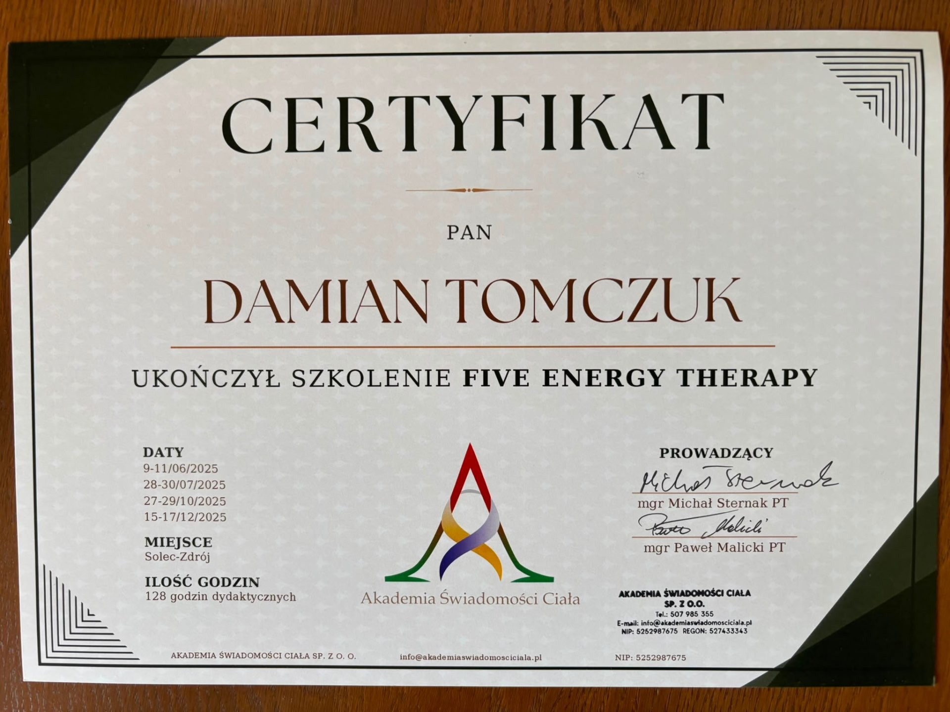 Five Energy Therapy